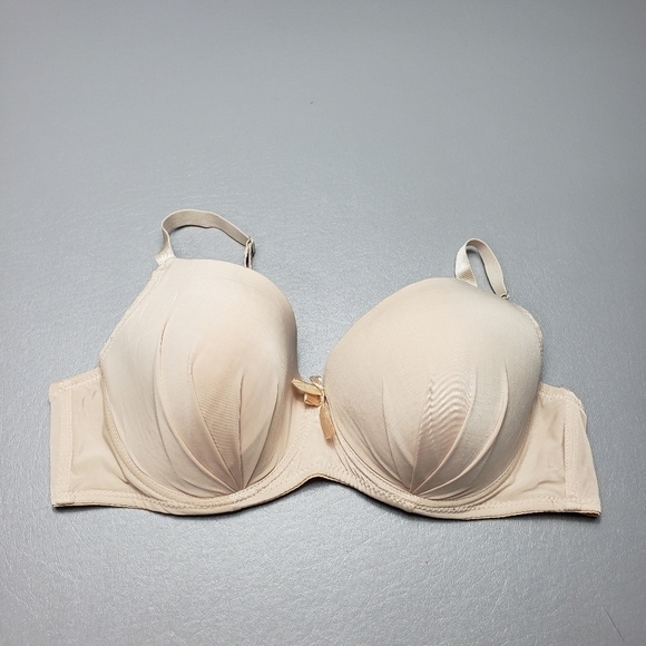 3/$15 unbranded tan bra women's size 42D - Picture 1 of 8